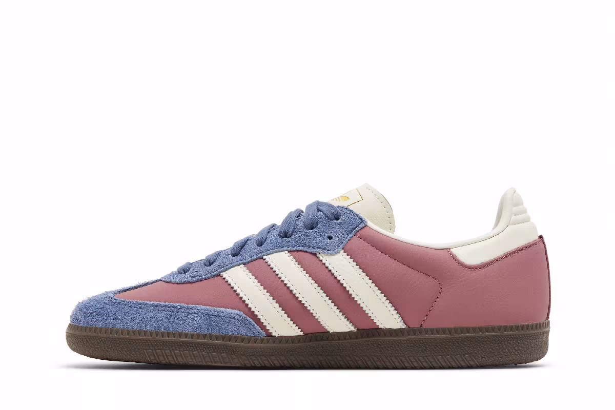 adidas Women's Samba OG Preloved Crimson Ink, view 4
