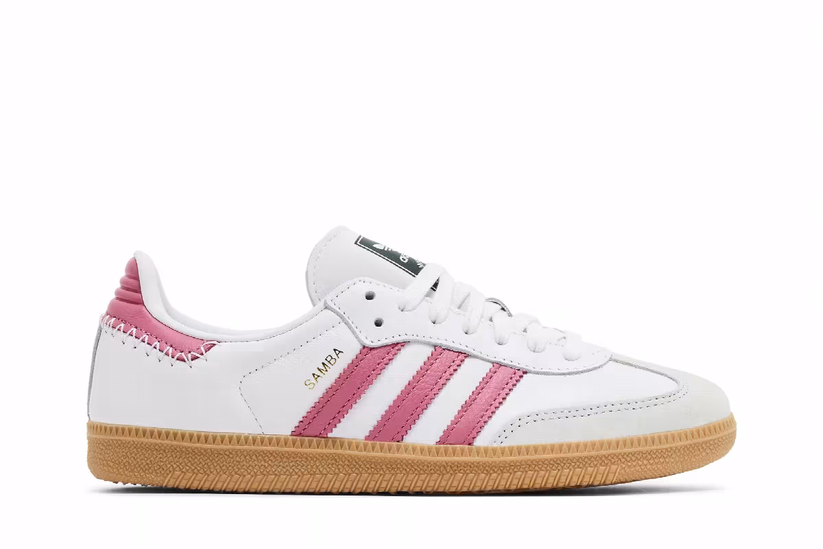 adidas Women's Samba OG White Rose, view 2