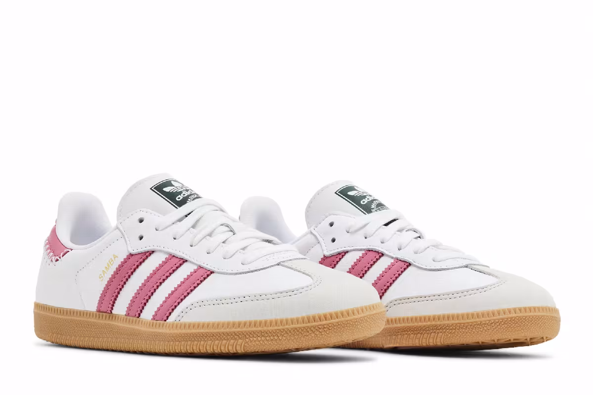 adidas Women's Samba OG White Rose, view 9