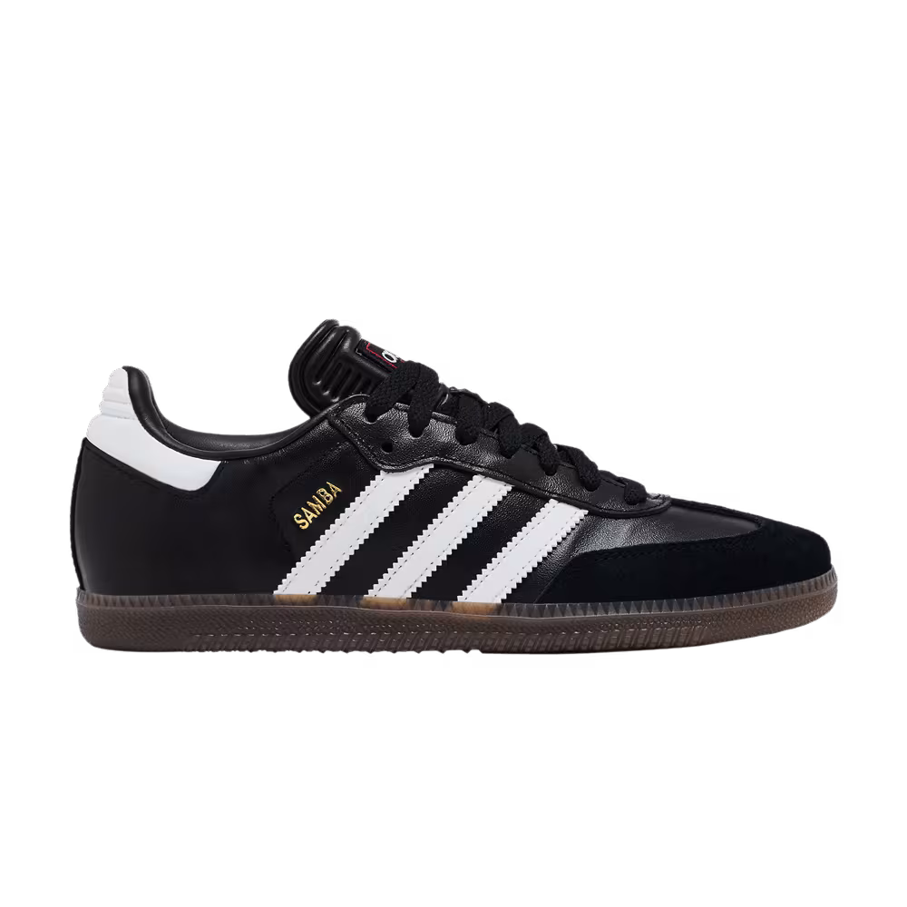 adidas Samba Indoor K Black White Gum