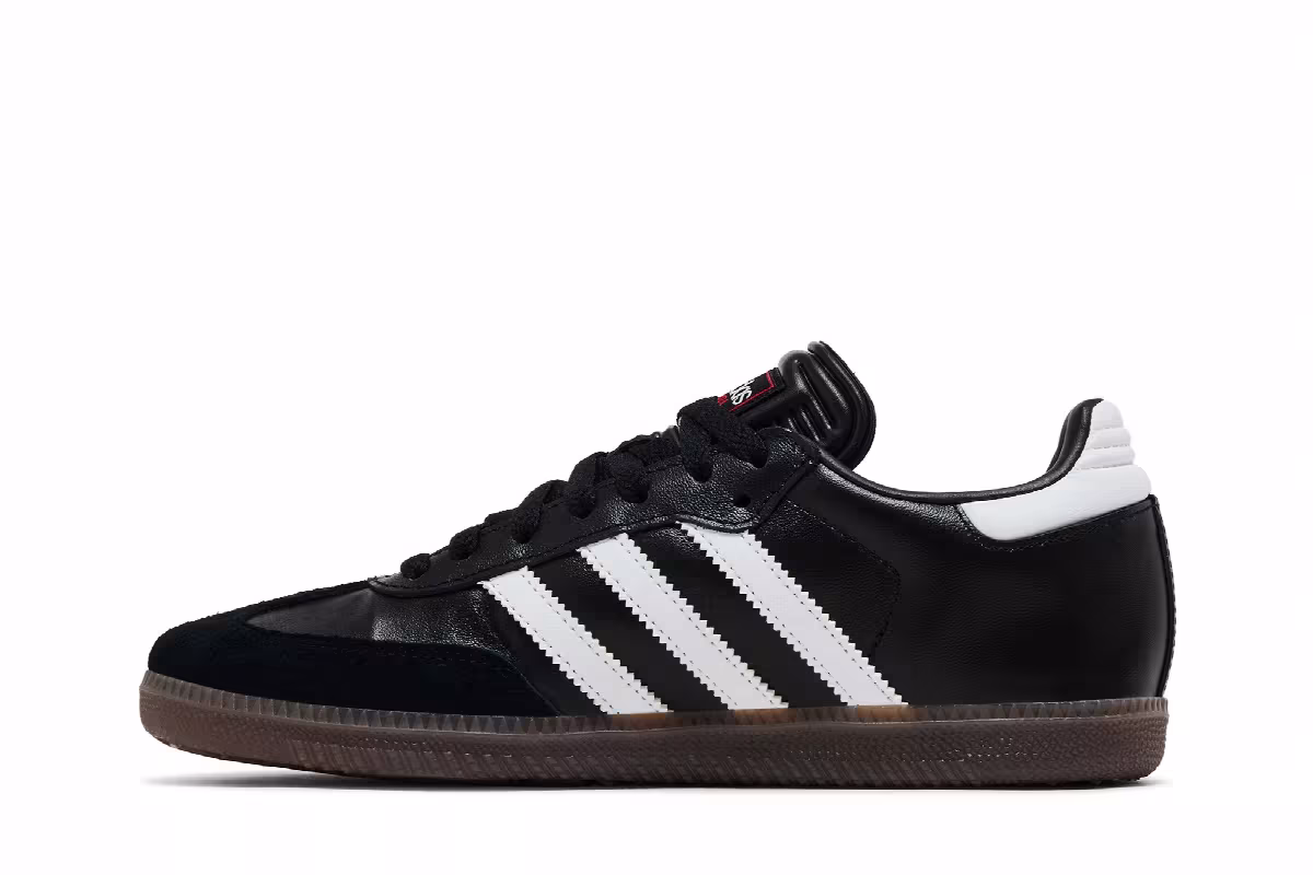 adidas Samba Indoor K Black White Gum, view 4