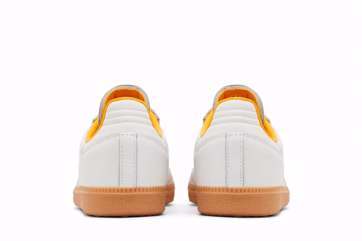 adidas Samba OG J White Crew Yellow, view 7