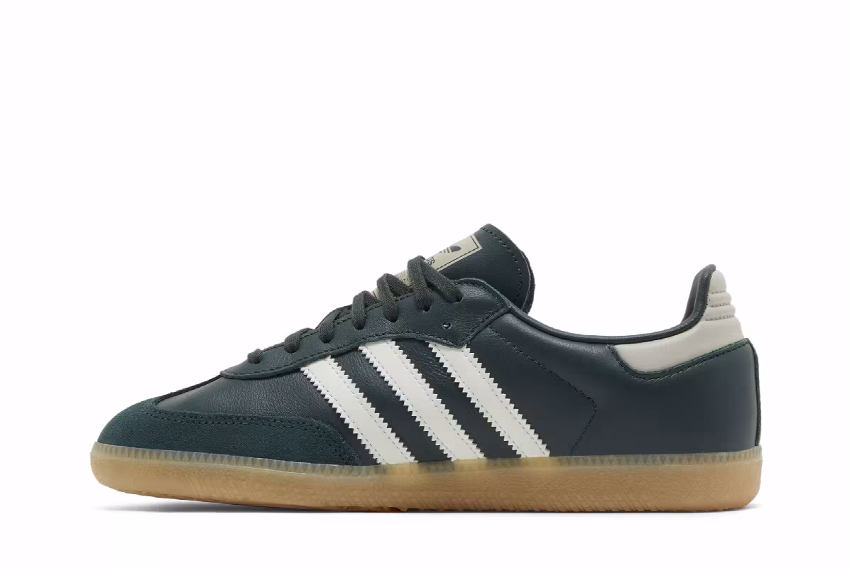 adidas Samba OG J Mineral Green, view 4