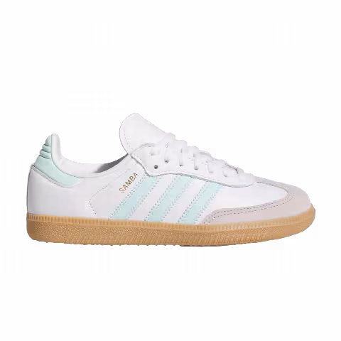adidas Samba OG J 'White Semi Flash Aqua'