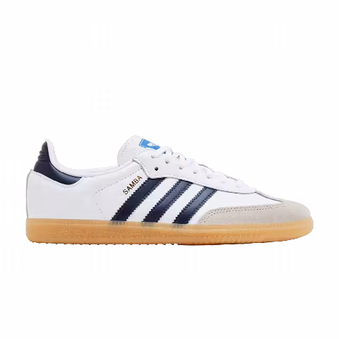 adidas Samba OG J 'White Collegiate Navy Gum'