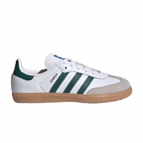 adidas Samba OG J 'White Collegiate Green Gum'