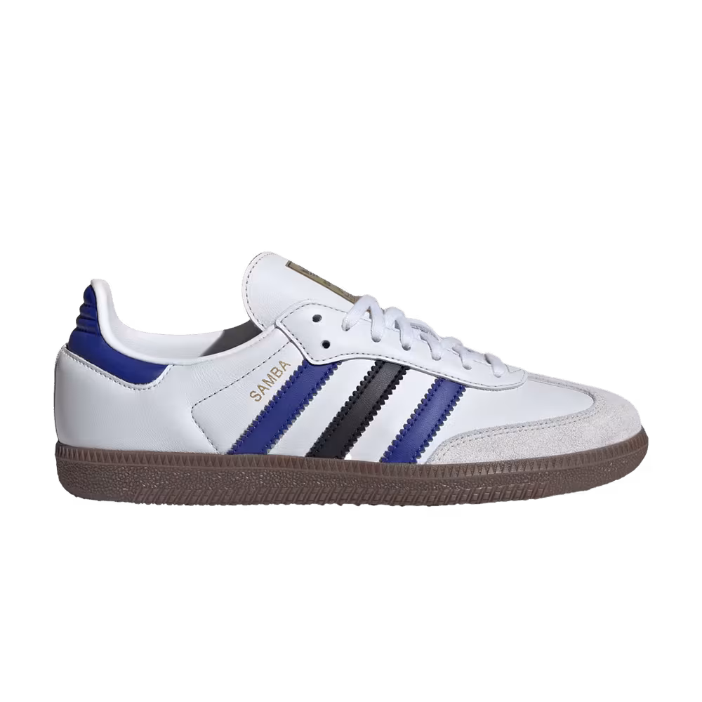 Adidas Samba OG J White Active Blue Black