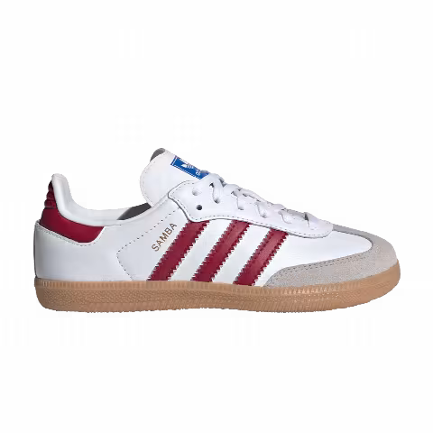 adidas Samba OG C 'White Collegiate Burgundy Gum'