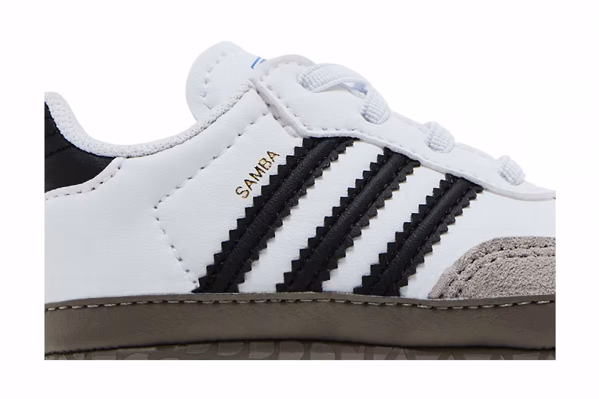 adidas Samba I White Black Clear Granite, view 3