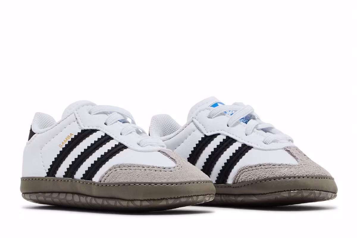adidas Samba I White Black Clear Granite, view 9