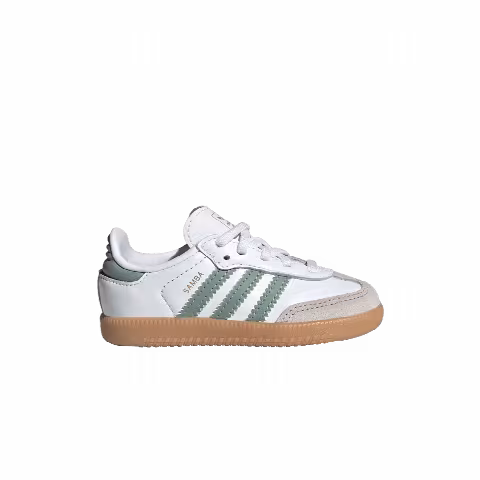 Adidas Samba OG I 'White Silver Green'