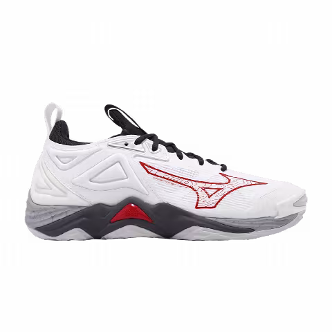 Mizuno Wave Momentum 3 'White Salsa Vulcan'