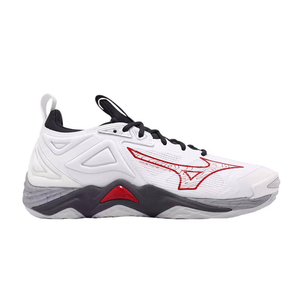 Mizuno Wave Momentum 3 White Salsa Vulcan