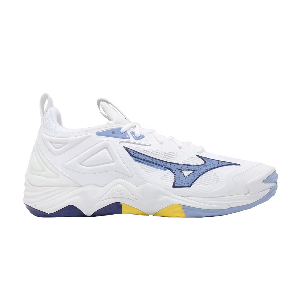 Mizuno Wave Momentum 3 White Bellwether Blue