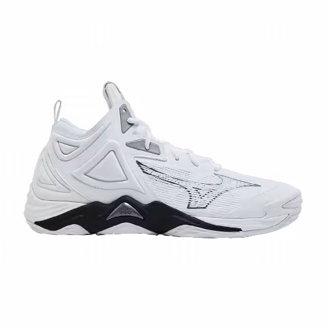 Mizuno Wave Momentum 3 Mid 'White Black'