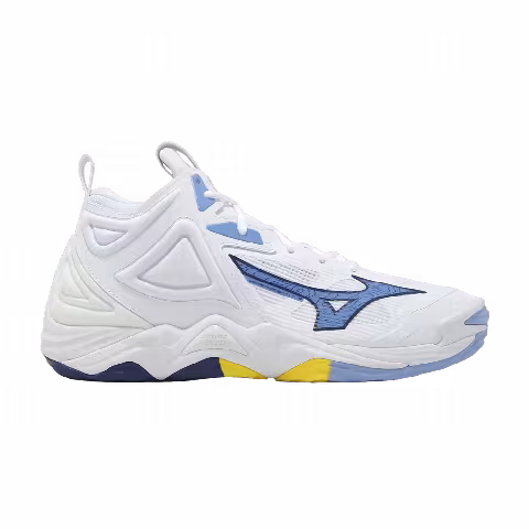 Mizuno Wave Momentum 3 Mid 'White Bellwether Blue'