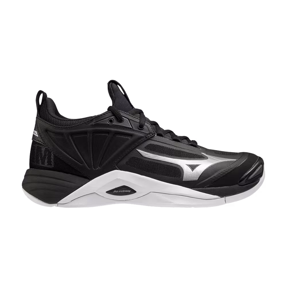 Mizuno Women's Wave Momentum 2 Black Silver