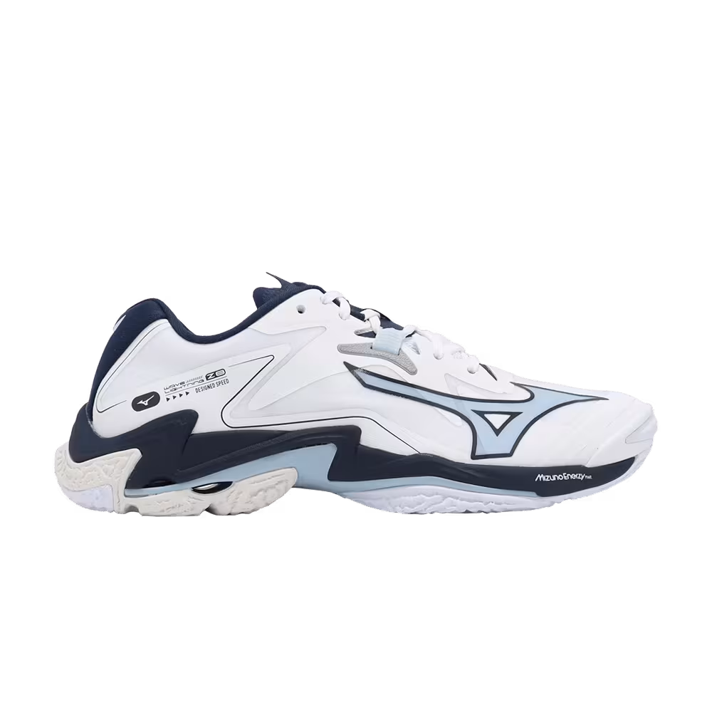 Mizuno Wave Lightning Z8 White Navy Saxophone