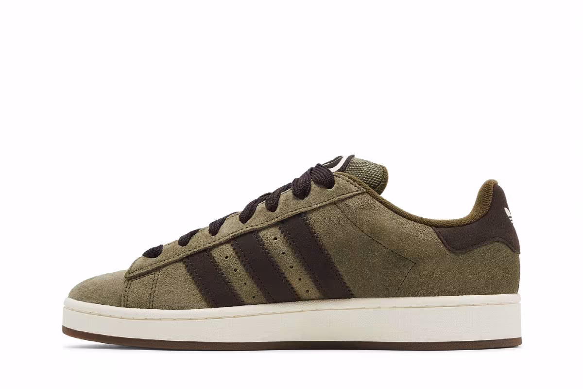 adidas Campus 00s Olive Strata Dark Brown, view 4