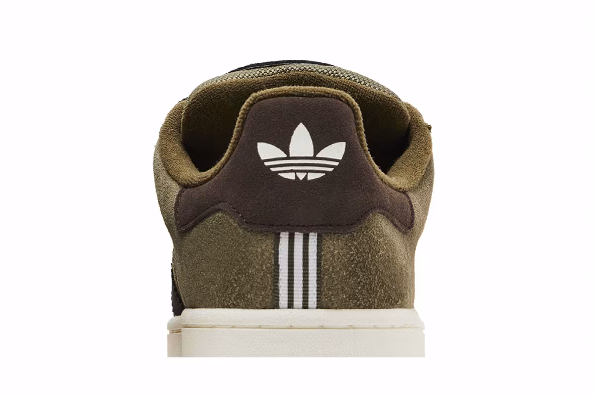 adidas Campus 00s Olive Strata Dark Brown, view 8