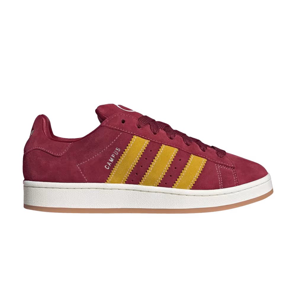 adidas Campus 00s Collegiate Burgundy Yellow