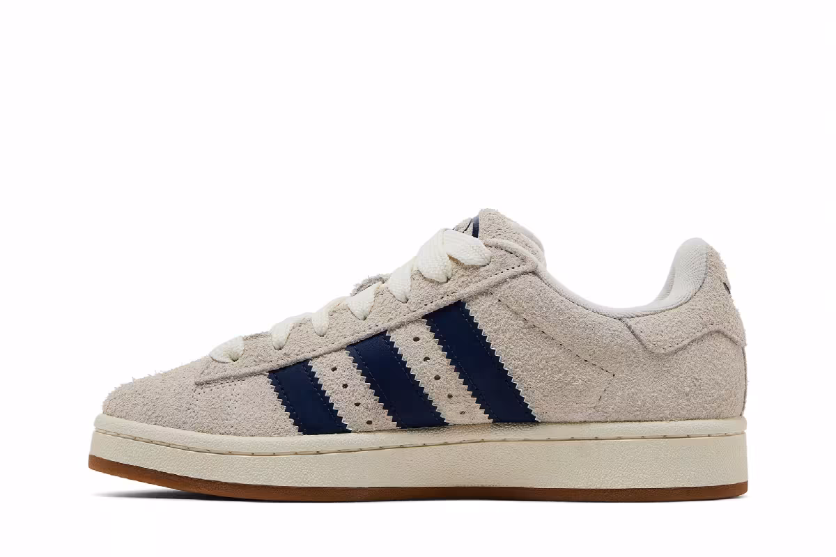 adidas Campus 00s Cream White Dark Blue, view 4