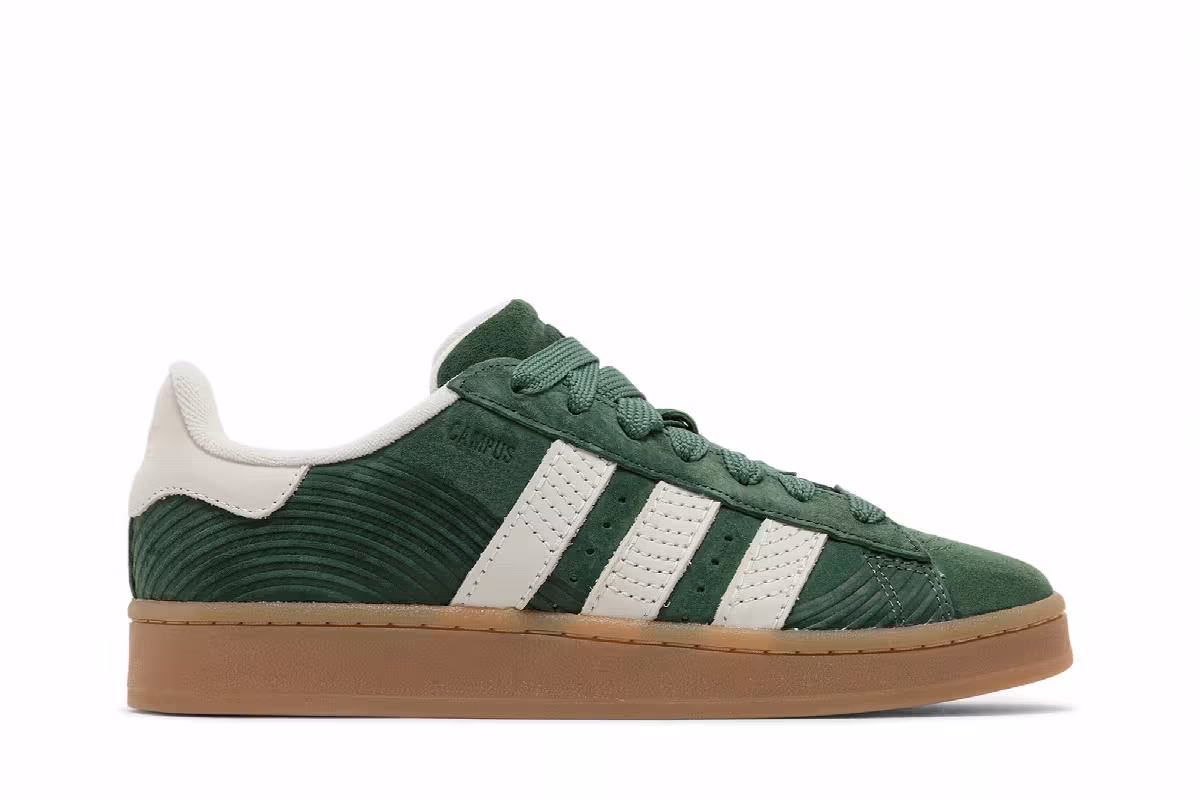 adidas Campus 00s Green Oxide Off White Gum, view 2