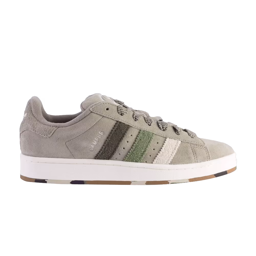 Adidas Campus 00s Silver Pebble Olive