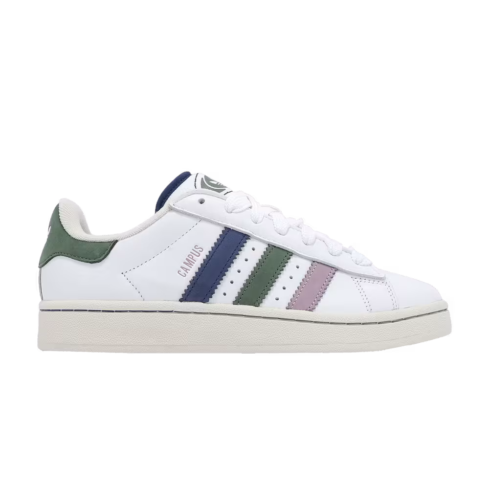Adidas Campus 00s White Preloved Fig Dark Blue