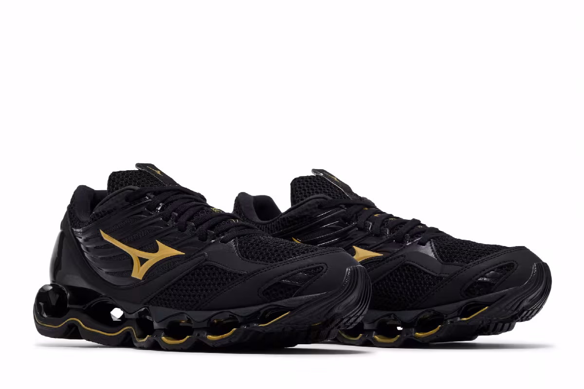 Mizuno Wave Prophecy 13 S Black Gold, view 9