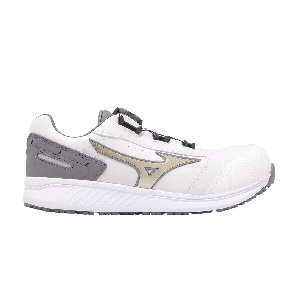 Mizuno Prime Fit SU51L BOA White Gold Grey
