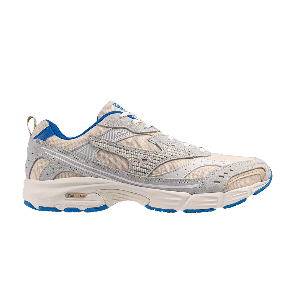 WIND AND SEA x Mizuno MXR OG Mojave Desert Directoire Blue