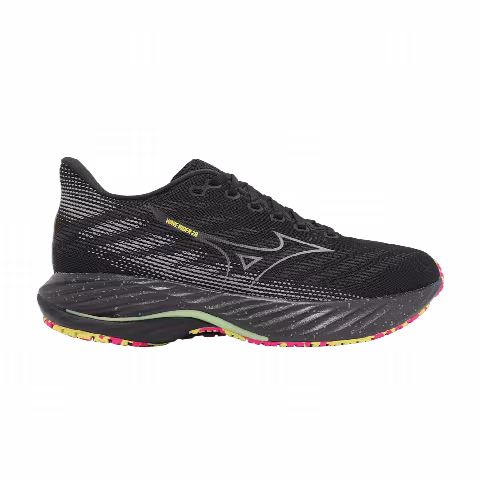 Mizuno Wave Rider 28 'Black Sunny Lime'