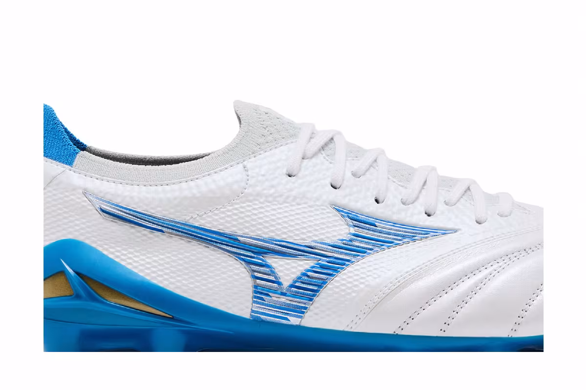 Mizuno Morelia Neo 4 Beta Japan White Mugen Blue, view 3
