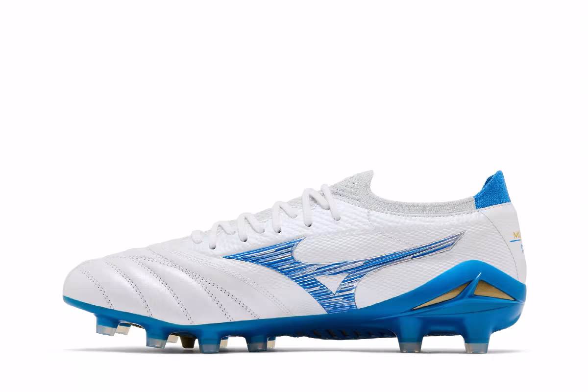 Mizuno Morelia Neo 4 Beta Japan White Mugen Blue, view 4