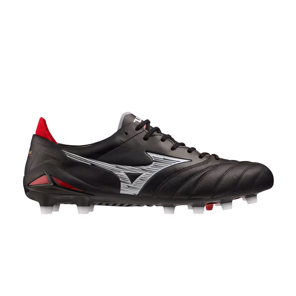 Mizuno Morelia Neo 4 Made in Japan Black White Red