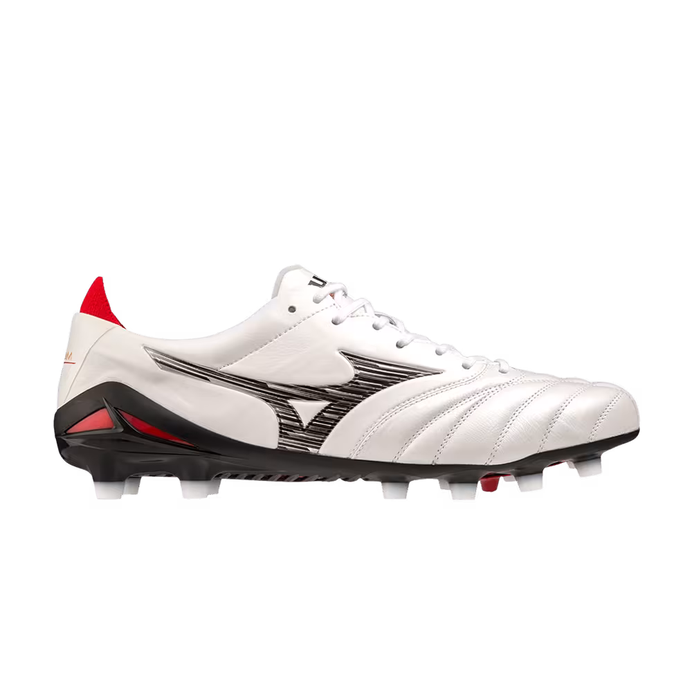 Mizuno Morelia Neo 4 Made in Japan White Black Red