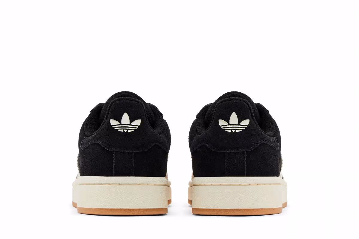 adidas Women's Campus 00s Black Cream White, view 7