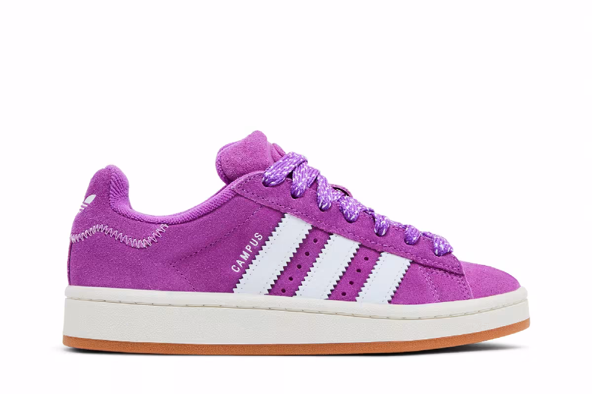 adidas Women's Campus 00s Purple Burst, view 2