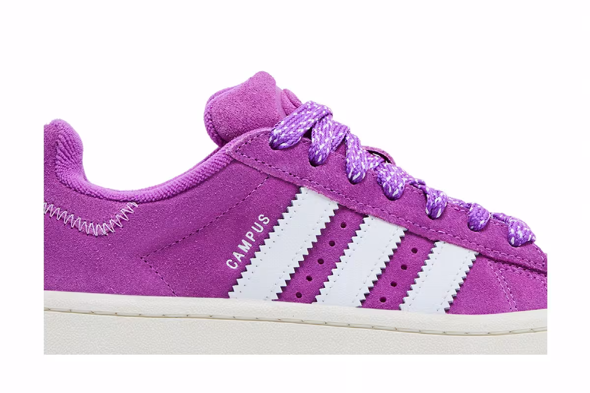 adidas Women's Campus 00s Purple Burst, view 3