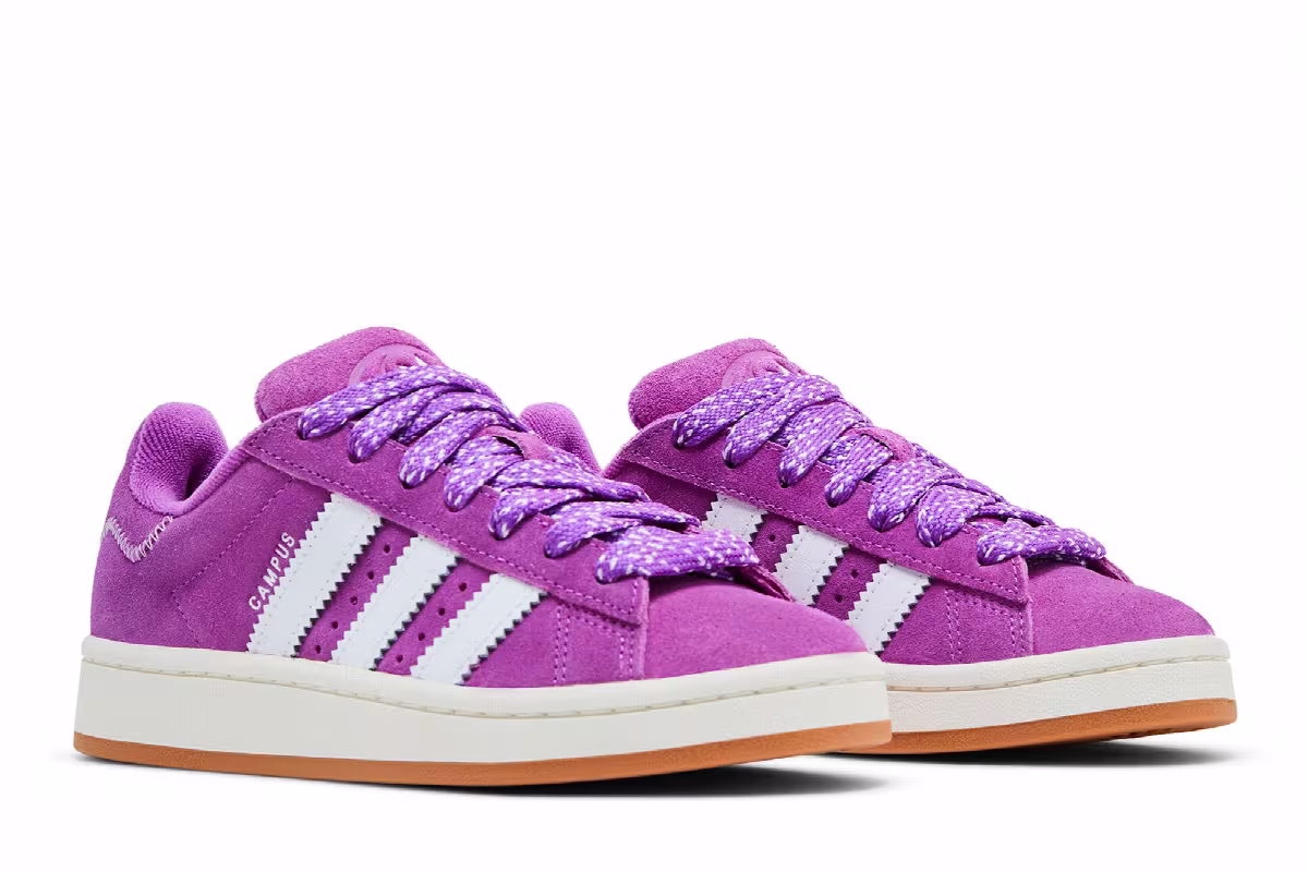 adidas Women's Campus 00s Purple Burst, view 9