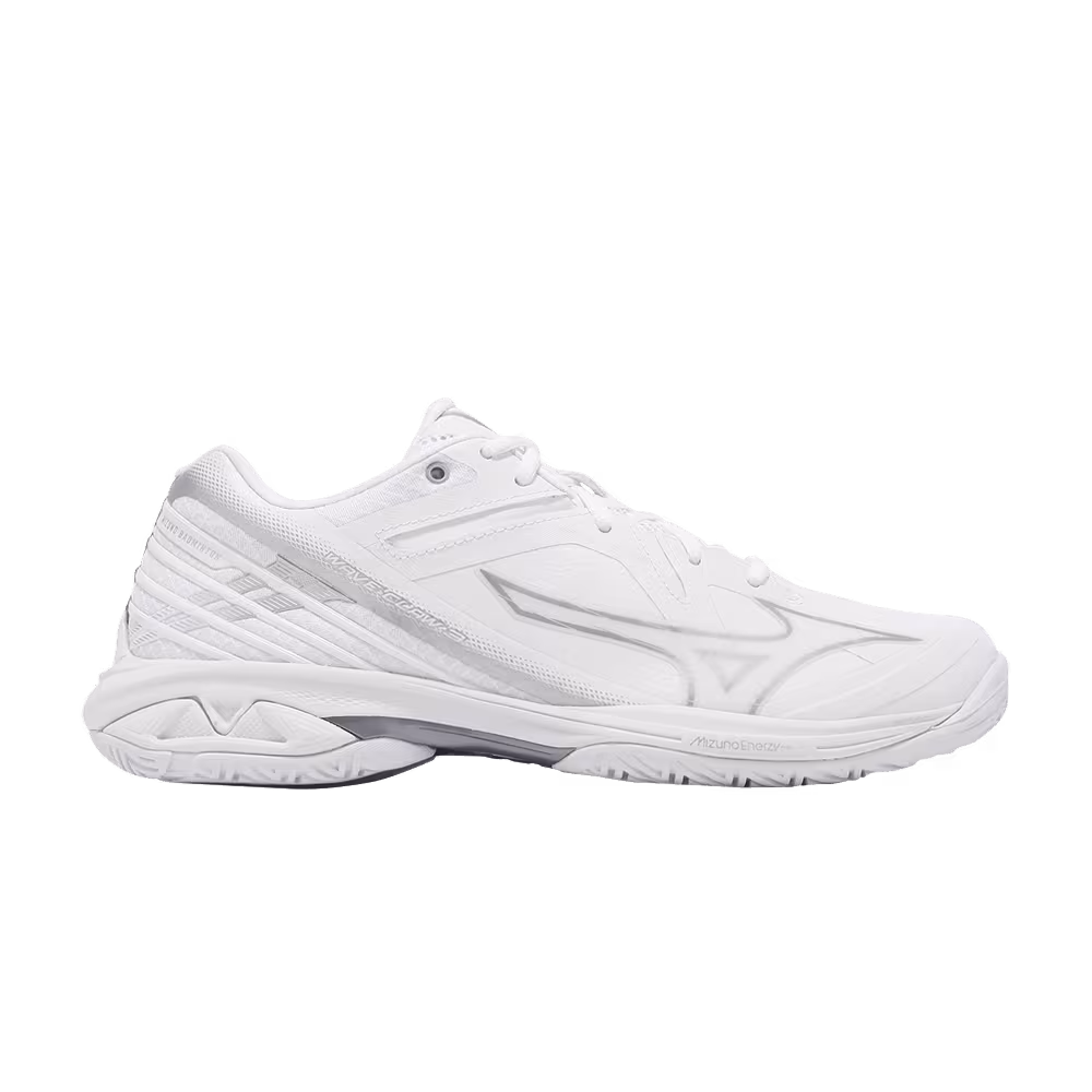 Mizuno Wave Claw 3 Wide White Silver