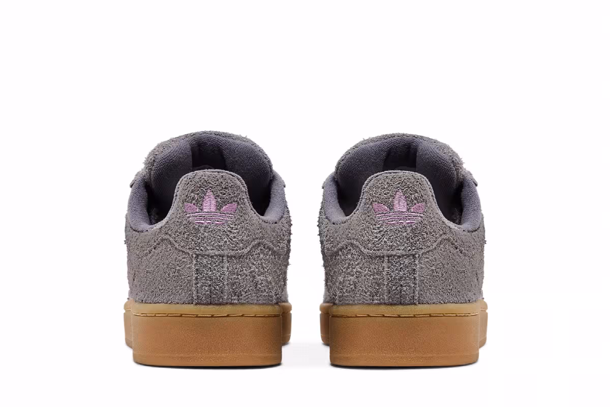 adidas Women's Campus 00s Trace Grey Preloved Purple, view 7