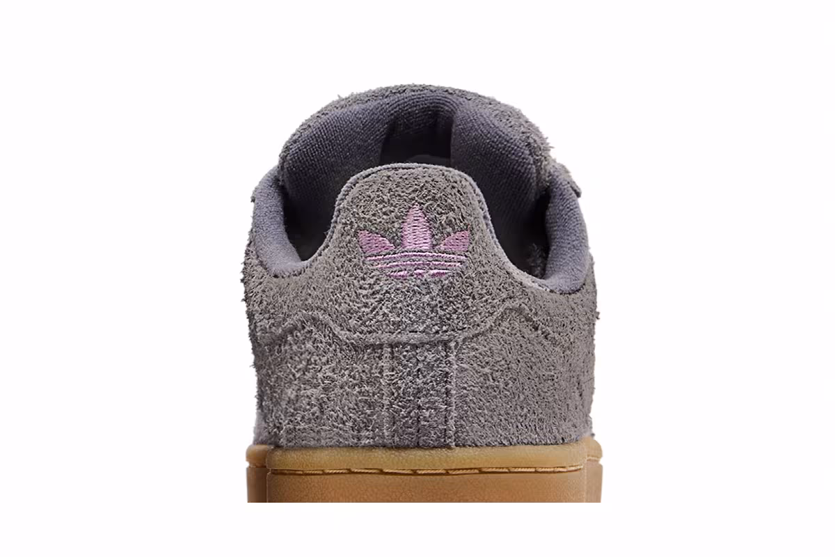 adidas Women's Campus 00s Trace Grey Preloved Purple, view 8
