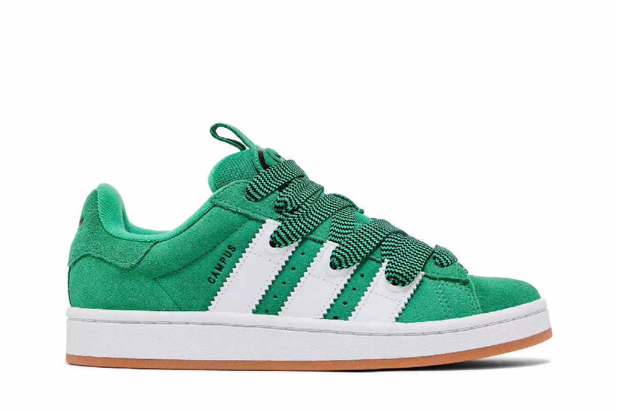 adidas Women's Campus 00s Surf Green, view 2