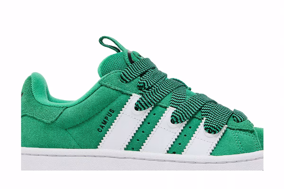 adidas Women's Campus 00s Surf Green, view 3