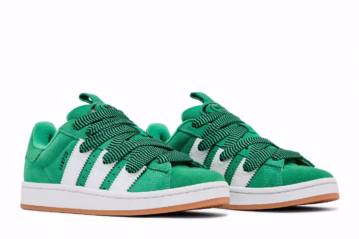 adidas Women's Campus 00s Surf Green, view 9