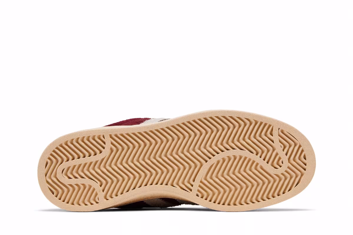 adidas Women's Campus 00s Shadow Red Off White, view 5