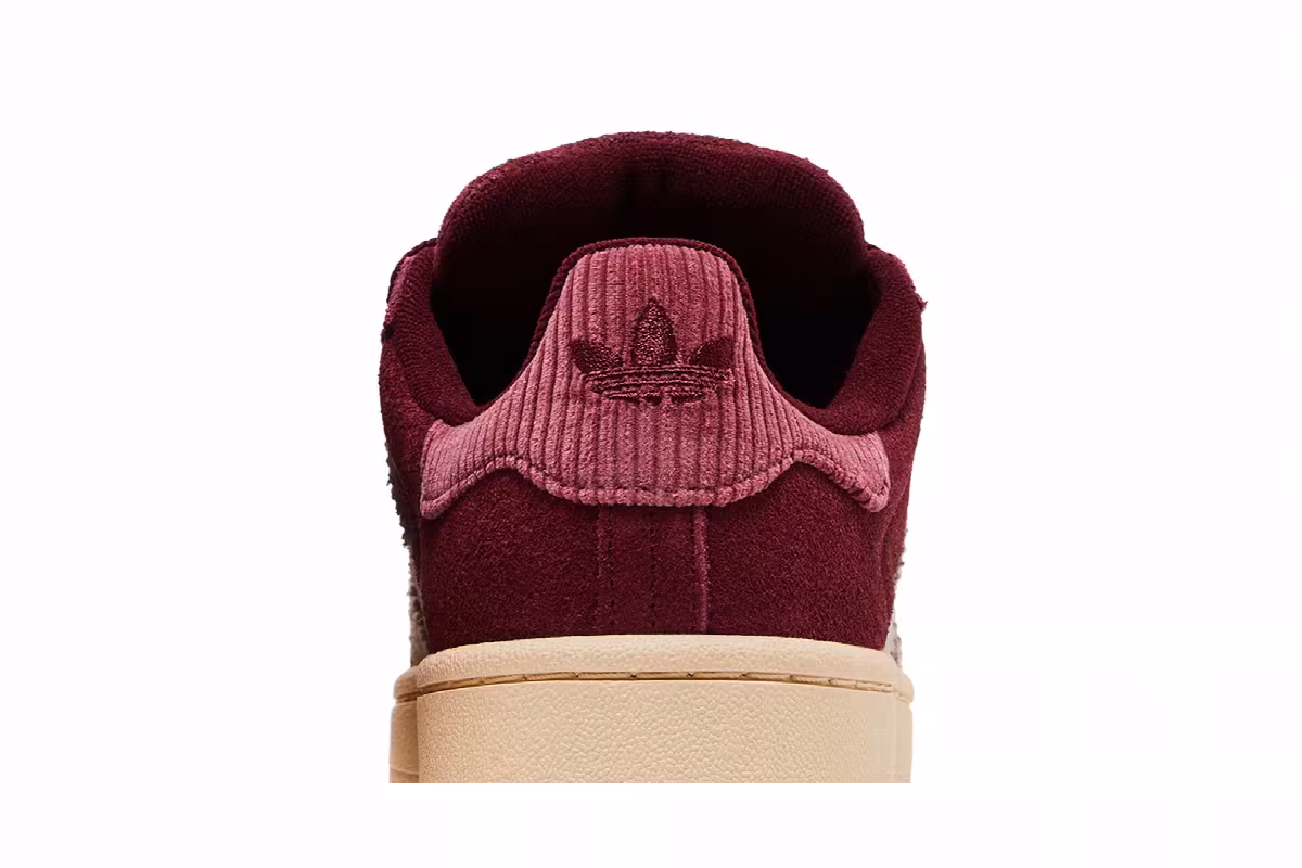 adidas Women's Campus 00s Shadow Red Off White, view 8