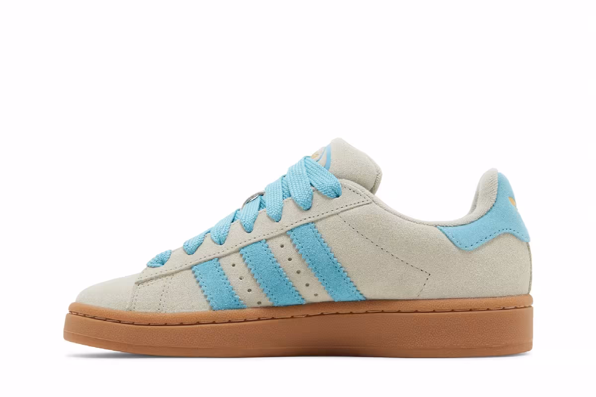 adidas Women's Campus Putty Grey Preloved Blue Gum, view 4